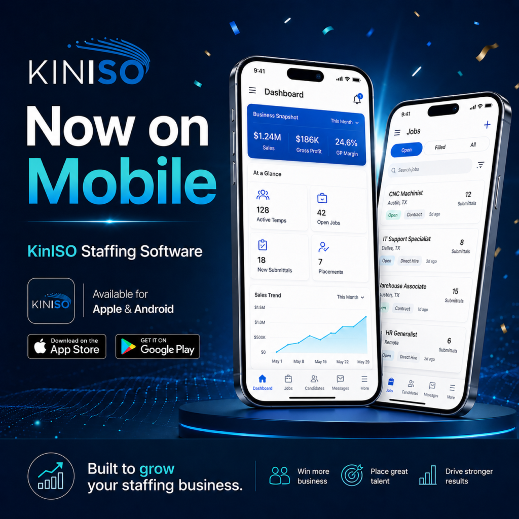 Introducing the Kiniso Staffing Software App