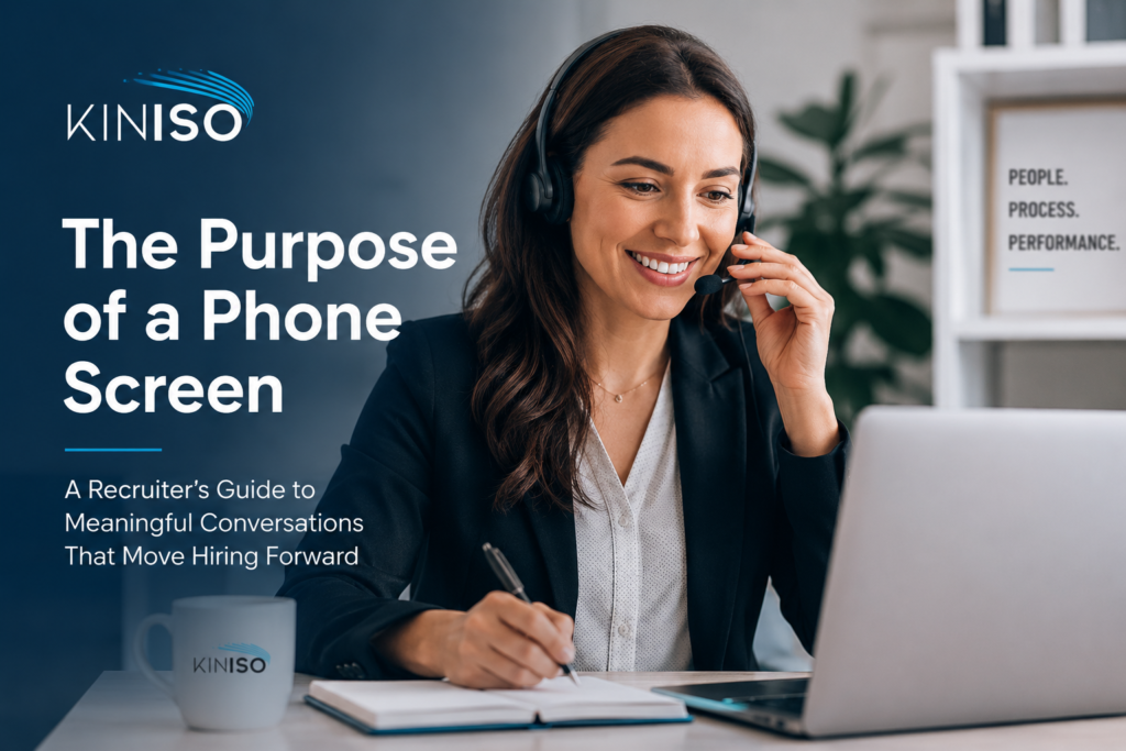 Phone Screen Training for New Staffing Recruiters