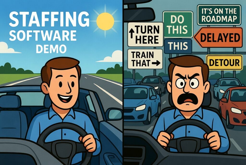 The Parts of Staffing Software Nobody Sees in the Demo